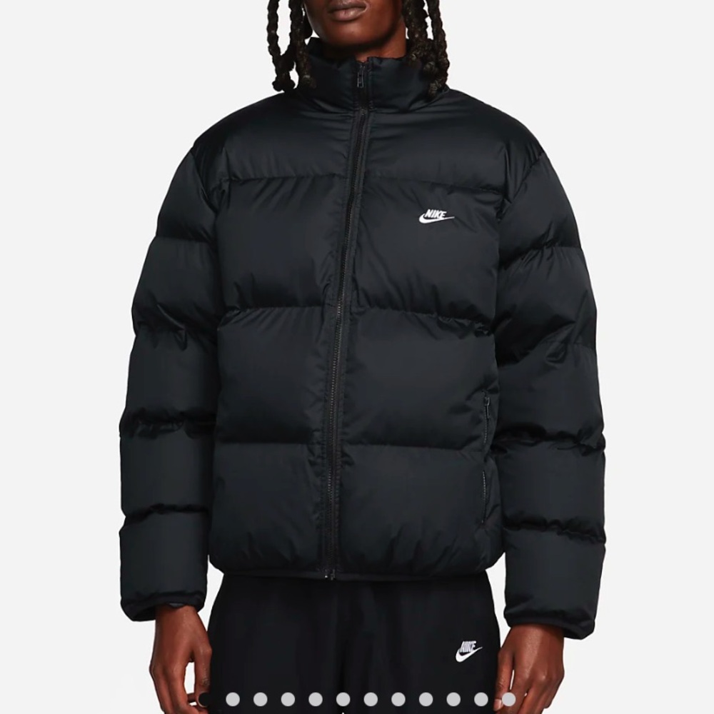 Nike Black Puffer Jacket